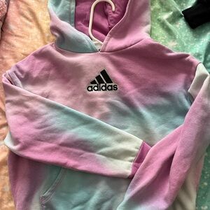 Adidas Kids' Pastel Tie-Dye Hoodie